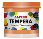 Guašas (tempera) ALPINO, oranžinė, 40 ml