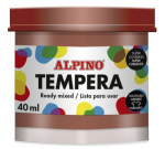 Guašas (tempera) ALPINO, ruda, 40 ml