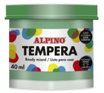 Guašas (tempera) ALPINO, žalia, 40 ml