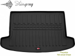 Guminis bagažinės kilimėlis OPEL Astra J 2009-2015 (hatchback) black /6015131