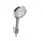 Hansgrohe dušo laikiklio komplektas 120 3jet PowderRain su dušo žarna 125 cm