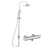 Hansgrohe dušo termostatinis maišytuvas ir dušo sistema SIKO SATPIPET, komplektas