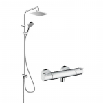 Hansgrohe termostatinio dušo maišytuvo komplektas su dušo sistema