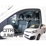 HEKO Priekiniai stiklai / langų deflektoriai 2 gb. CITROEN JUMPY III, SPACE TOURER, PEUGEOT EXPERT III, TRAVALLER, TOYOTA PROACE II, VERSO 2016+, OPEL VIVARO III, ZAFIRA 2019+