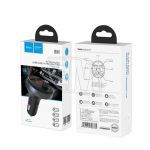 HOCO automobilinis įkroviklis + Bluetooth FM siųstuvas E41