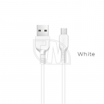 HOCO USB laidas Micro X13 EASY baltas 1 metras