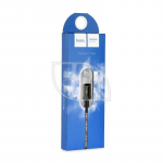 HOCO USB laidas  Type-C TIMES X14 2 metras juodas