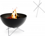 Hoefats Ugniavietė Bowl su 2 pagrindais 57 cm