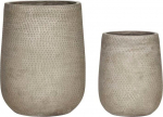 House Doctor Gėlių vazonai Ardo natūralus 2 vnt.