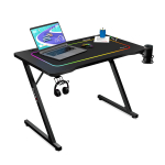 "Huzaro Hero 1.8 Black" žaidimų stalas