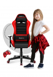 HUZARO RANGER 6.0 Red Mesh" vaikiška žaidimų kėdė