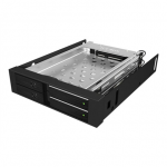 Icy Box IB-2227StS Storage Drive Cage for 2.5" HDD, Black Raidsonic