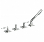 Ideal Standard Joy Neo 4 dalių vonios maišytuvas, BD167, pasirenkama spalva : Spalva - Šlifuotas paviršius, juoda