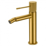 Imex Line bide maišytuvas PVD braižyto aukso spalvos