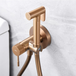 Imex Line potinkinis bidė maišytuvas PVD braižyto vario spalvos