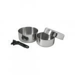 Indų rinkinys  BasicNature Stainless Steel Biwak 1