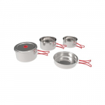 Indų rinkinys Coghlans Family Stainless Steel