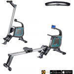 Irklavimo treniruoklis su magnetiniu pasipriešinimu inSPORTline inCondi RW600 PRO (smagr. 4kg)