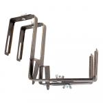 Iš metalo gėlių vazonų laikikliai komplekte 2 vnt. (aukštis 21 cm) – Artevasi