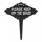 Iš metalo sodo kuoliukas Please Keep off the Grass – Esschert Design