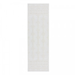 Iš šenilino kilimas kreminės spalvos 60x240 cm Shyla – Flair Rugs