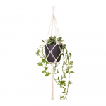 Iš tekstilės grandinėlė gėlių vazonams ø 13 cm (aukštis 100 cm) Macramé – Artevasi
