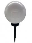 Įsmeigiamas LED lauko šviestuvas BURBULAS, įkraunamas saulės energija, 4 LED, 0.5 W