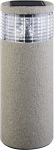 Įsmeigiamas LED lauko šviestuvas STONE, įkraunamas saulės energija, ø12 x h31,5 cm