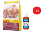 JOSERA Minette Kitten 10 kg + LAB V Lašišų aliejus šunims ir katėms 500ml