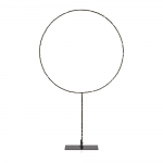 Juoda kalėdinė dekoracija Markslöjd Alpha Circle