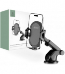 Juodas automobilinis telefono laikiklis "Tech-Protect V1 Universal Car Mount"