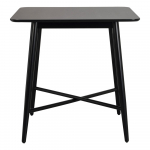 Juodas baro stalas Rowico Lotta