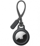 Juodas dėklas Apple Airtag "Tech-Protect Rough Chain"