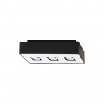 Juodas lubinis šviestuvas Nice Lamps Hydra