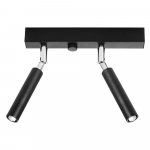 Juodas lubinis šviestuvas Nice Lamps Tiden