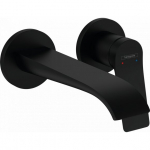 Juodas matinis potinkinis praustuvo maišytuvas Hansgrohe Vivenis 75050670