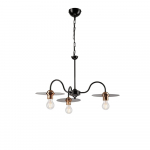 Juodas pakabinamas šviestuvas - LAMKUR