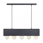 Juodas pakabinamas šviestuvas Markslöjd Couture