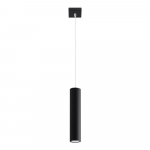 Juodas pakabinamas šviestuvas Sollux Castro 1