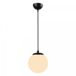 Juodas pakabinamas šviestuvas Squid Lighting Efe, aukštis 120 cm