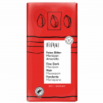 Juodasis šokoladas 60% su marcipano ir amareto likerio įdaru, ekologiškas