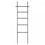 Juodos bambukinės rankšluosčių kopėčios Wenko Suri