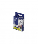 Juostelė BROTHER TZ-232, 12 mm x 8 m, raudona ant baltos