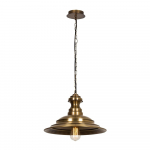 Kabantis šviestuvas bronzinės spalvos ø 39 cm su metaliniu gaubtu Sivani – Opviq lights