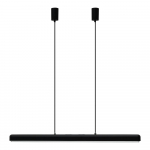 Kabantis šviestuvas juodos spalvos LED su pritemdymo funkcija Hazel Branch – UMAGE