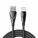 Kabelis Pioneer 3A USB prie Lightning SA31-AL3 / 3A / 1.2m (juodas)