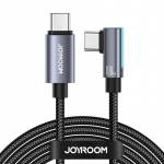 Kabelis S-CC100A17 100W USB C į USB C kampinį "Joyroom" / 100W / 1,2 m (juodas)