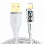 Kabelis su USB-A / "Lightning" / 2,4A / 1,2 m "Joyroom" S-UL012A3 (baltas)