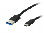Kabelis USB 3.0 A - USB-C 2m - Juodas