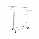 Kabykla drabužiams plieninė tvirta su pramoniniais ratukais